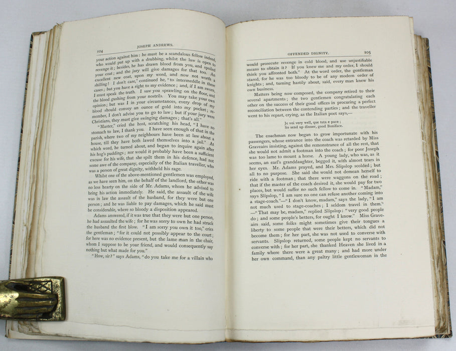 The Novels of Henry Fielding, 5 Volume set, complete, Routledge, 1884, Numbered limited edition