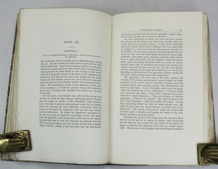 The Novels of Henry Fielding, 5 Volume set, complete, Routledge, 1884, Numbered limited edition