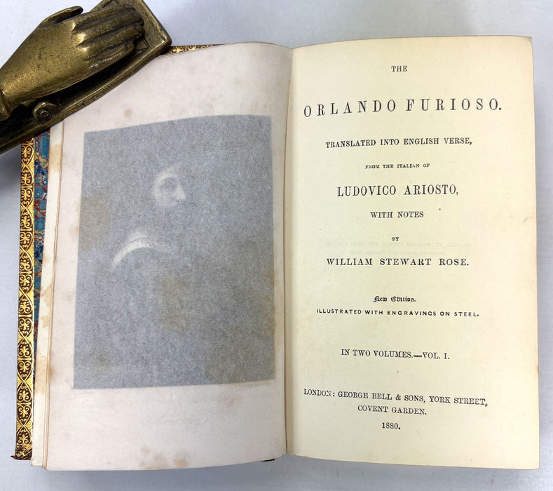 The Orlando Furioso, Translated into English Verse, from the Italian of Ludovico Ariosto, with Notes by William Stewart Rose, 1880