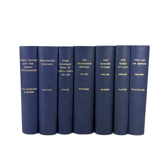 The Oxford History of England, 7 Volumes, from Roman Britain to The Age of Reform, early editions