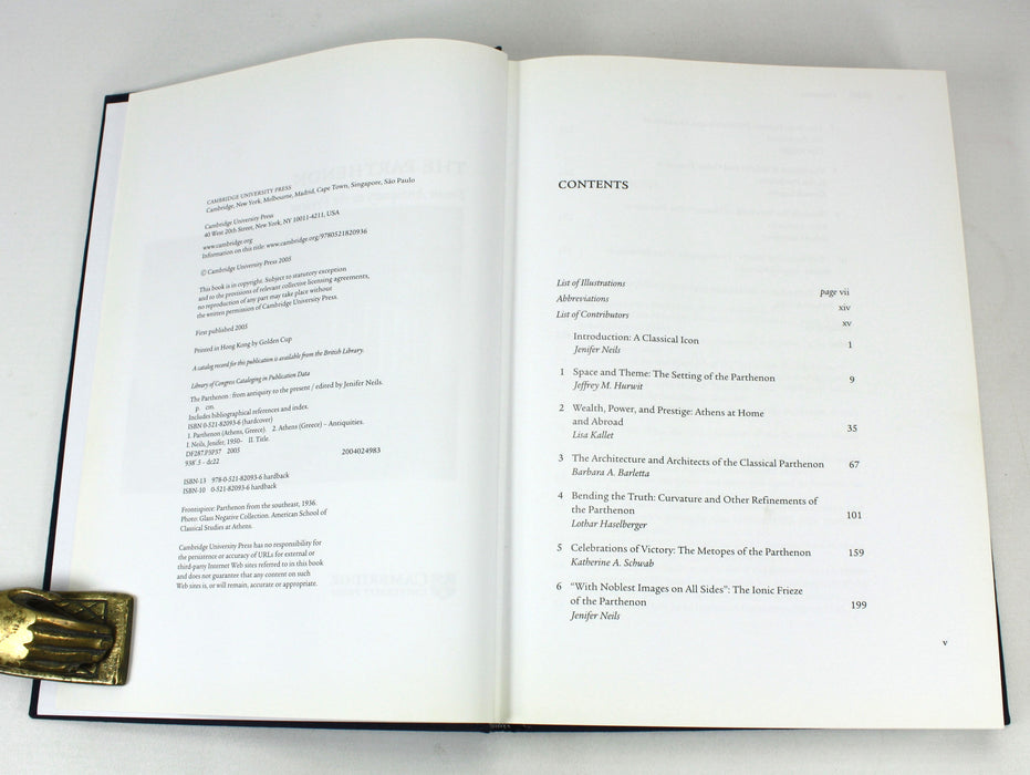 The Parthenon from Antiquity to the Present, Jennifer Neils, Cambridge University Press, 2005