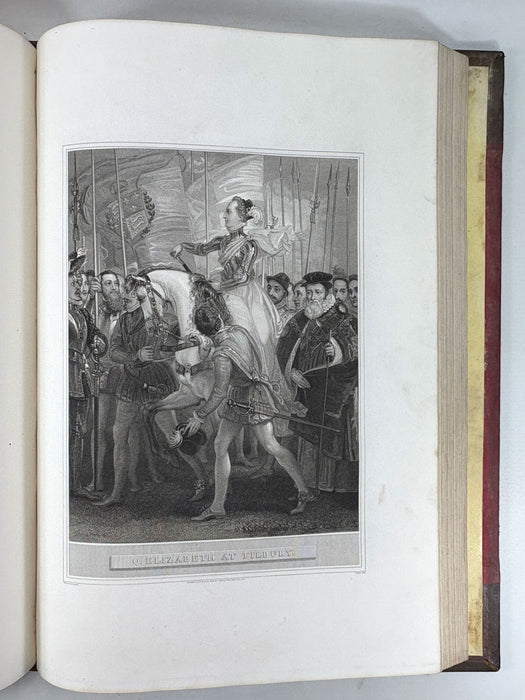 The Plates from the large folio edition of The History of England, by David Hume, printed by R. Bowyer; A Series of One Hundred and Ninety-six Engravings, (in the Line Manner) by the First Artists in the Country, 1812