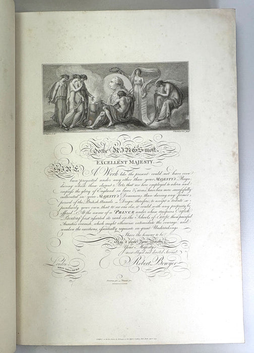The Plates from the large folio edition of The History of England, by David Hume, printed by R. Bowyer; A Series of One Hundred and Ninety-six Engravings, (in the Line Manner) by the First Artists in the Country, 1812