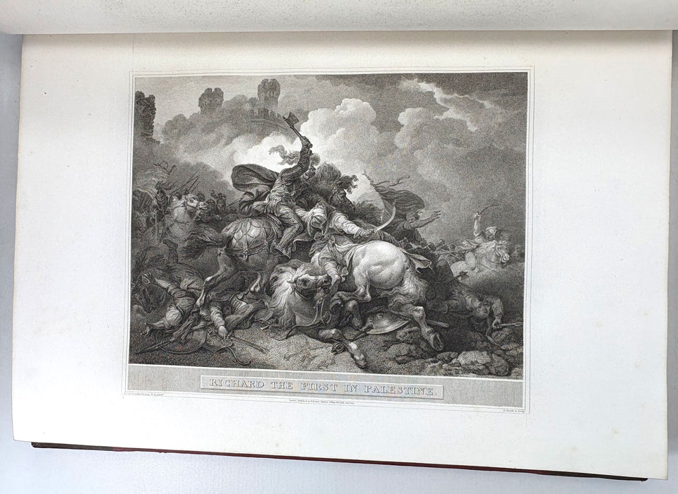 The Plates from the large folio edition of The History of England, by David Hume, printed by R. Bowyer; A Series of One Hundred and Ninety-six Engravings, (in the Line Manner) by the First Artists in the Country, 1812