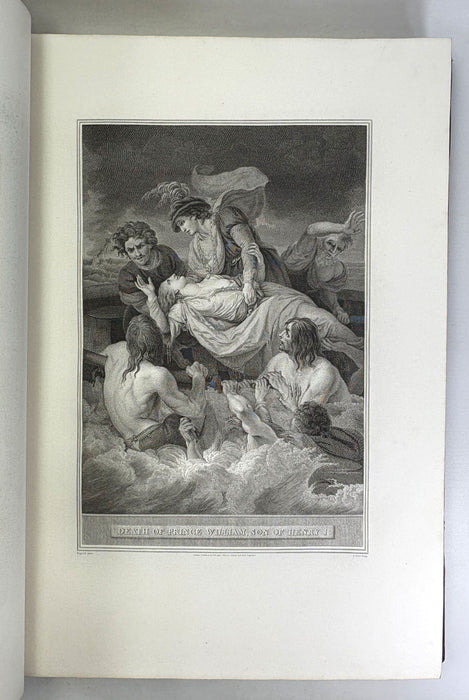 The Plates from the large folio edition of The History of England, by David Hume, printed by R. Bowyer; A Series of One Hundred and Ninety-six Engravings, (in the Line Manner) by the First Artists in the Country, 1812