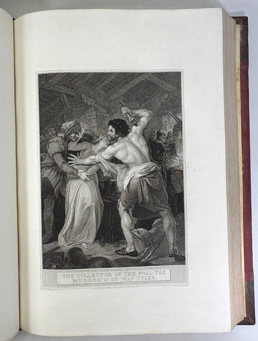 The Plates from the large folio edition of The History of England, by David Hume, printed by R. Bowyer; A Series of One Hundred and Ninety-six Engravings, (in the Line Manner) by the First Artists in the Country, 1812