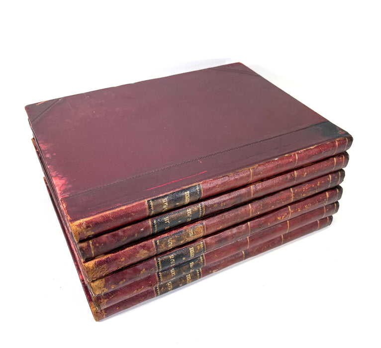 The Plays of Shakespere, with notes by Charles Knight and Illustrations in Photogravure, In Six Volumes, Virtue & Co., c. 1890