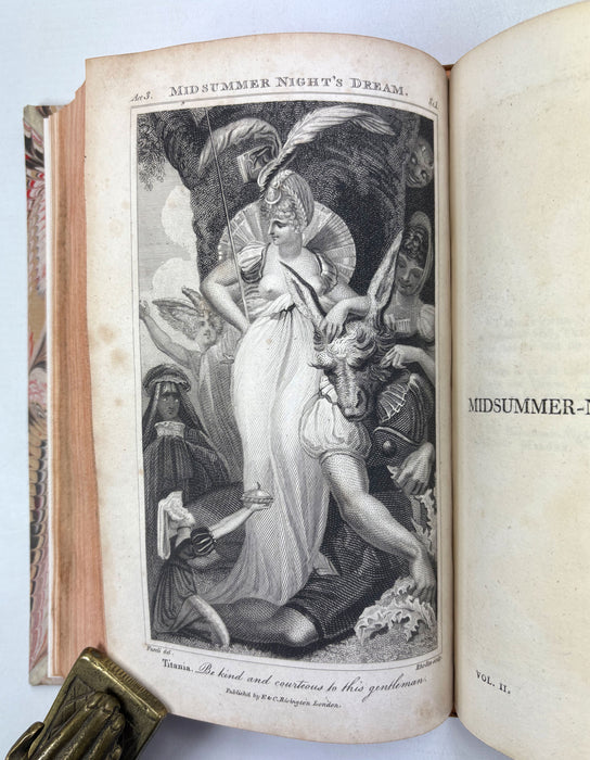 The Plays of William Shakespeare, George Steevens, Henry Fuseli Engravings, Alexander Chalmers, 6 Volumes, 1805