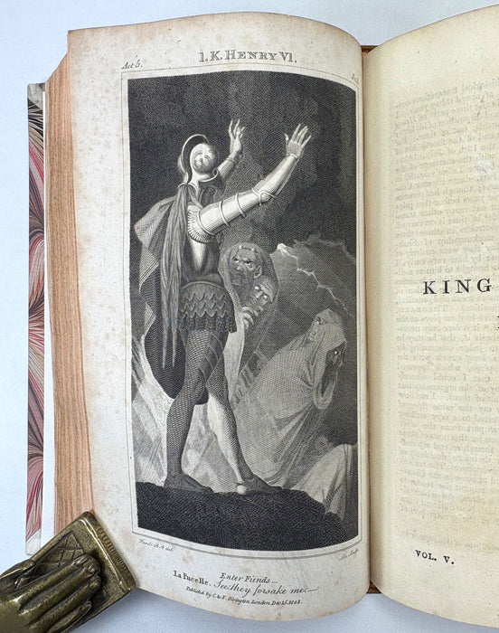 The Plays of William Shakespeare, George Steevens, Henry Fuseli Engravings, Alexander Chalmers, 6 Volumes, 1805