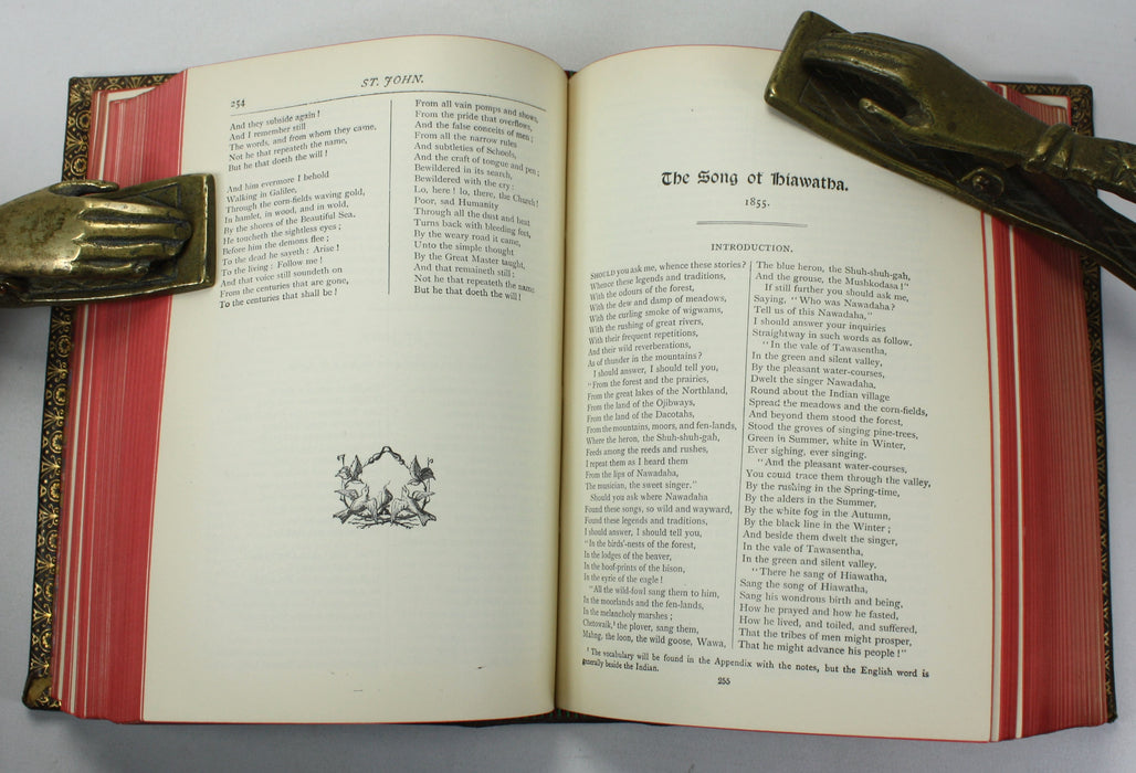 The Poetical Works of Henry Wadsworth Longfellow, The Albion Edition, Frederick Warne and Co, c. 1895