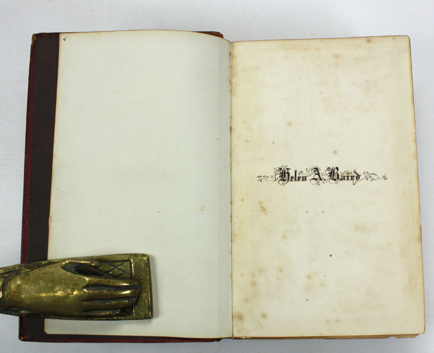 The Poetical Works of Henry Wadsworth Longfellow, William P. Nimmo edition, c. 1860, With inset Ivorine cover panel
