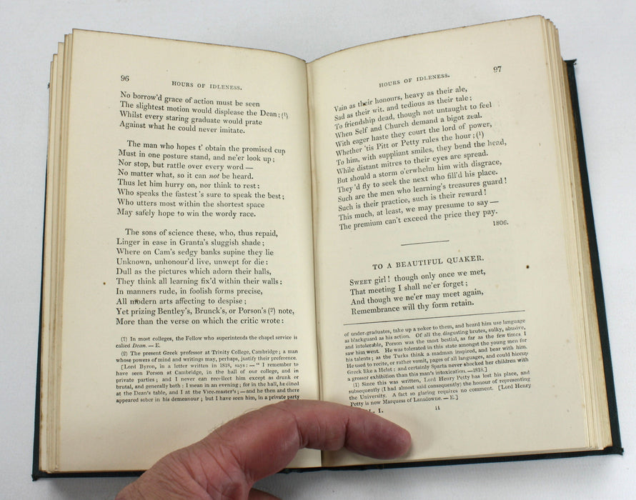 The Poetical Works of Lord Byron, In Ten Volumes, 1873