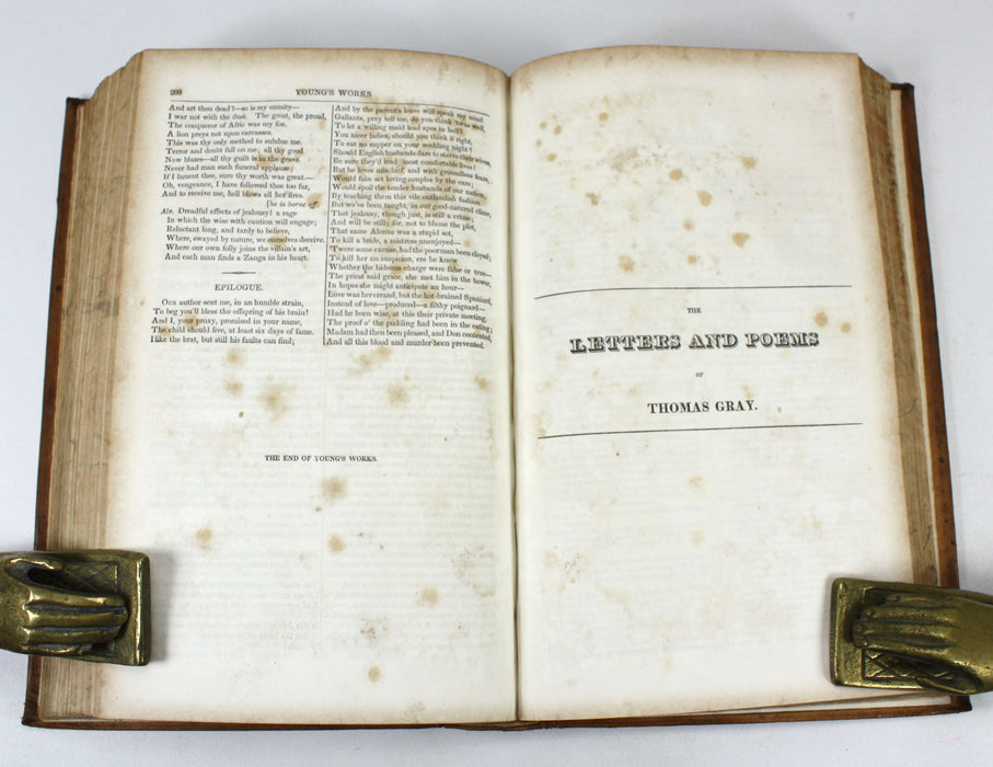 The Poetical Works of Milton, Young, Gray, Beattie, and Collins, Philadelphia 1831
