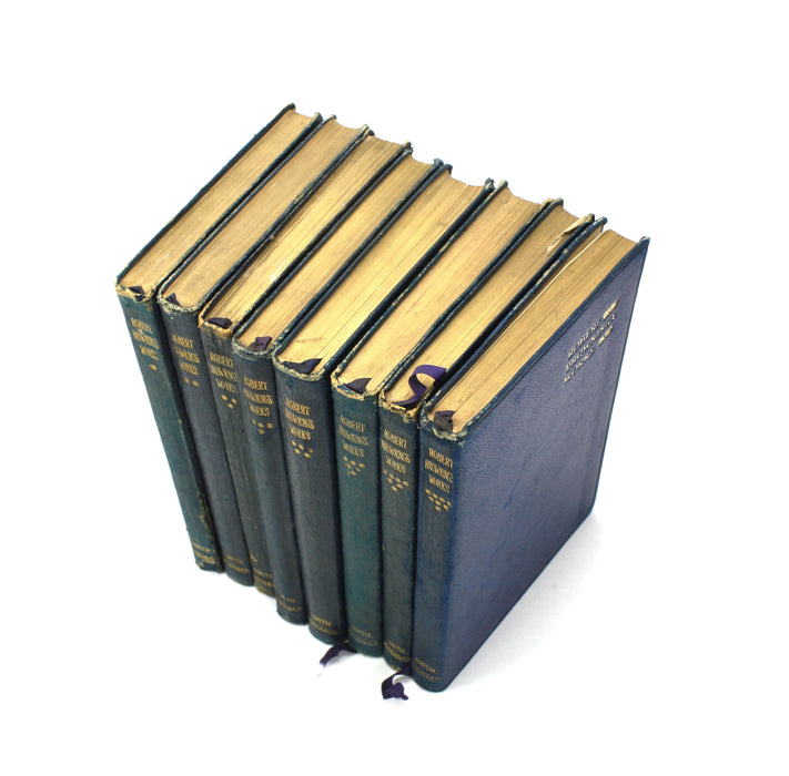 The Poetical Works of Robert Browning, 8 Book set, 1902, Smith, Elder, & Co