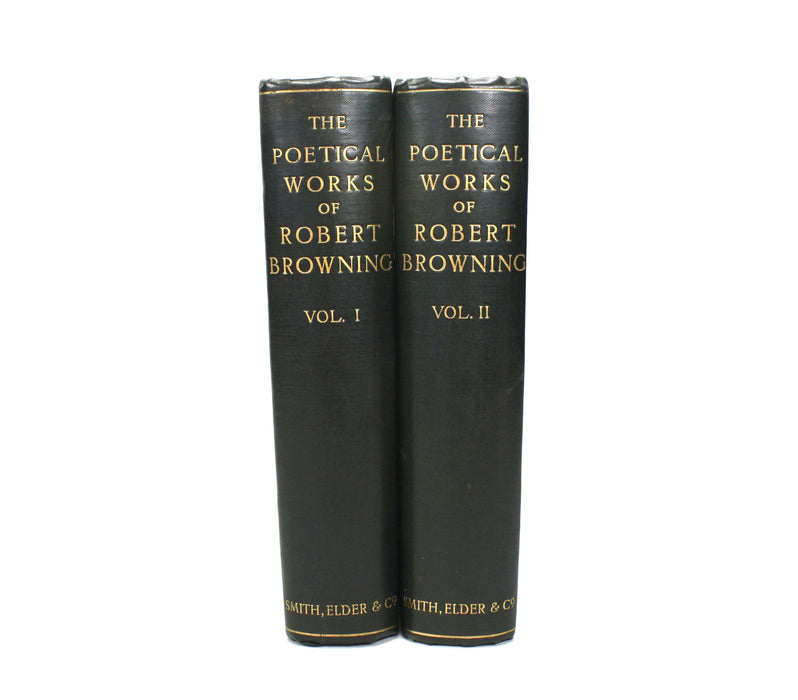 The Poetical Works of Robert Browning, In Two Volumes, Smith, Elder, & Co., 1897