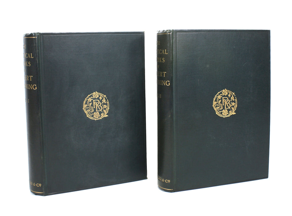 The Poetical Works of Robert Browning, In Two Volumes, Smith, Elder, & Co., 1897