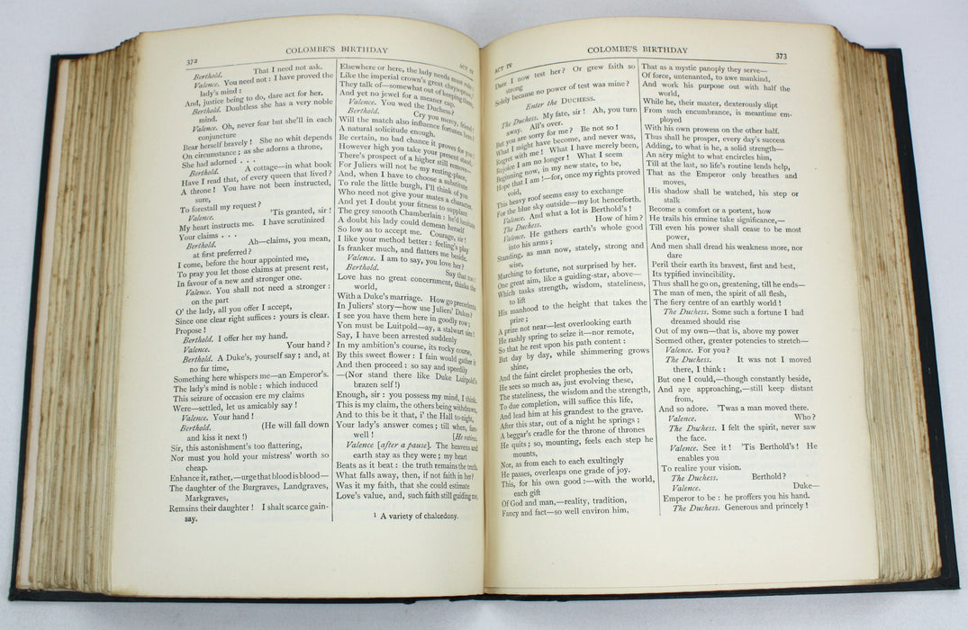 The Poetical Works of Robert Browning, In Two Volumes, Smith, Elder, & Co., 1897
