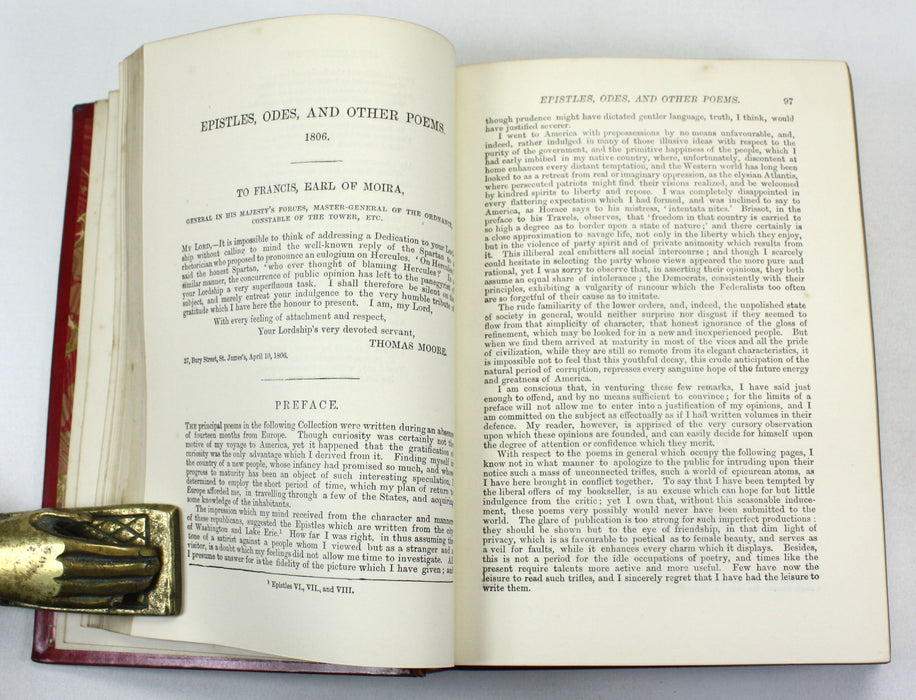 The Poetical Works of Thomas Moore. The Albion Edition. Frederick Warne, 1892