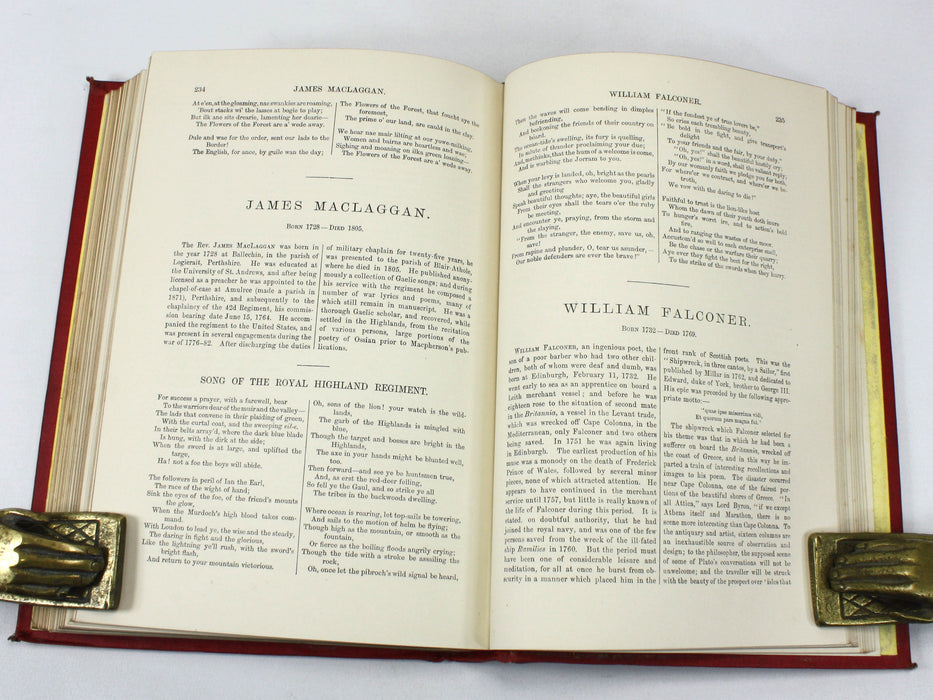 The Poets and Poetry of Scotland; From the Earliest to the Present Time, in Four Half Volumes complete, 1876