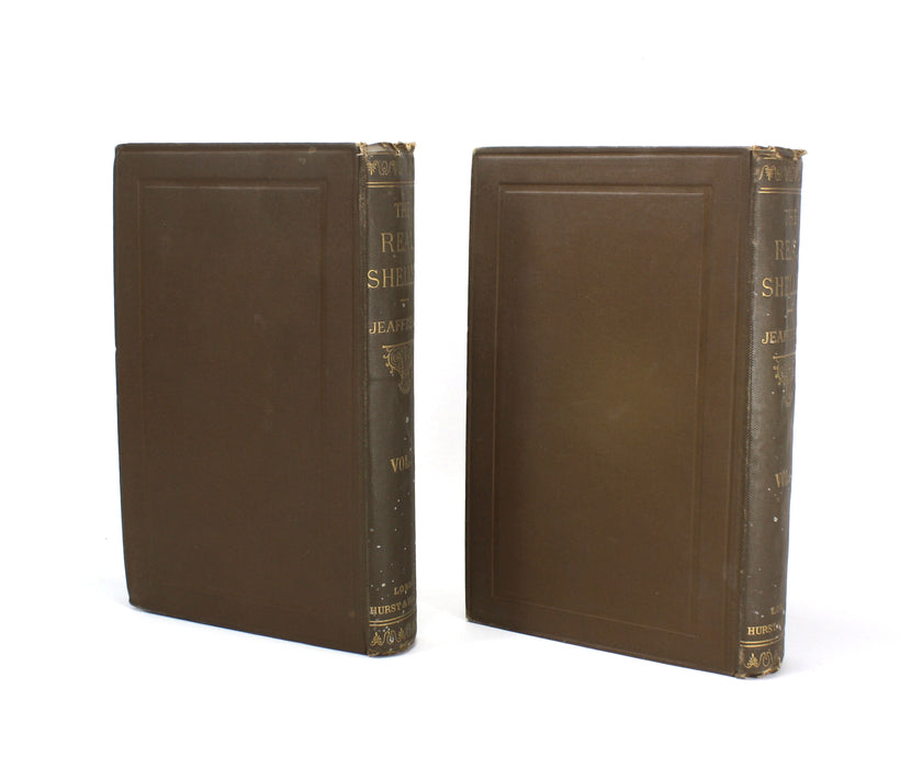The Real Shelley; New Views on the Poet's Life, John Cordy Jeaffreson, 2 Vols, 1885