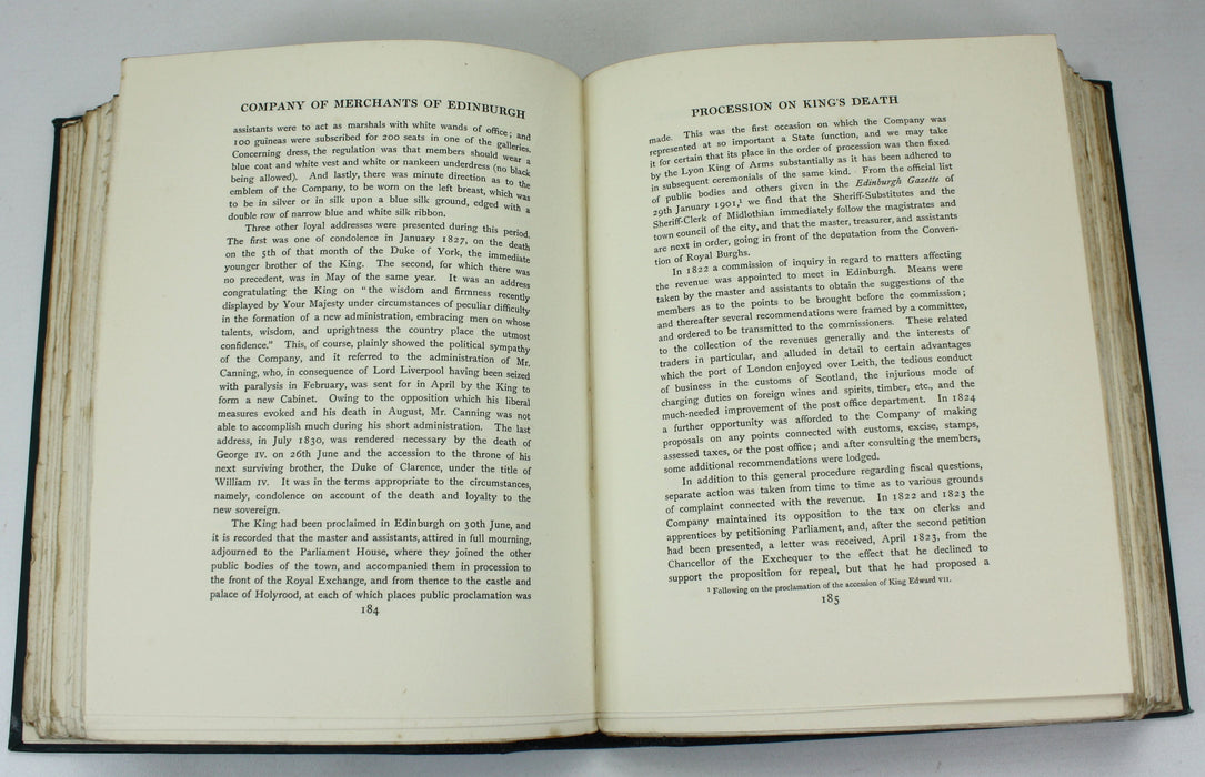 The Rise and Progress of the Company of the Merchants of the City of Edinburgh 1681-1902, Alexander Heron, 1903
