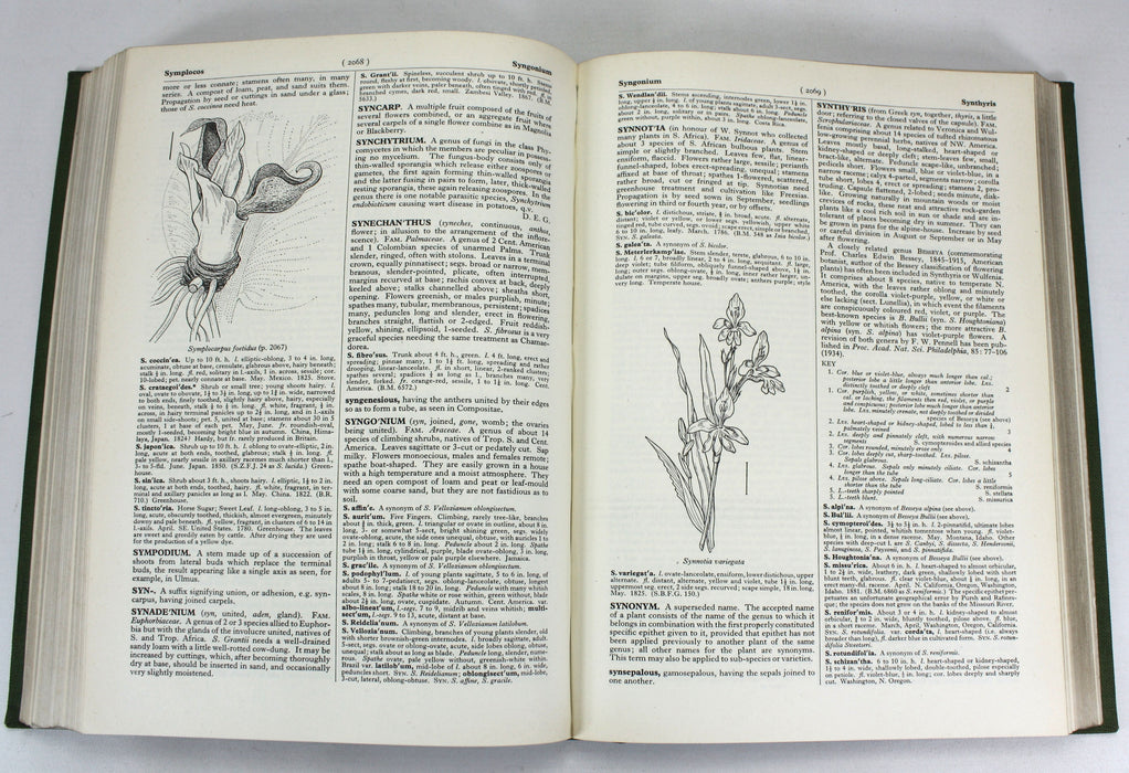 The Royal Horticultural Society Dictionary of Gardening, Fred J. Chittenden, Oxford, at the Clarendon Press, 1951, 4 Vols.
