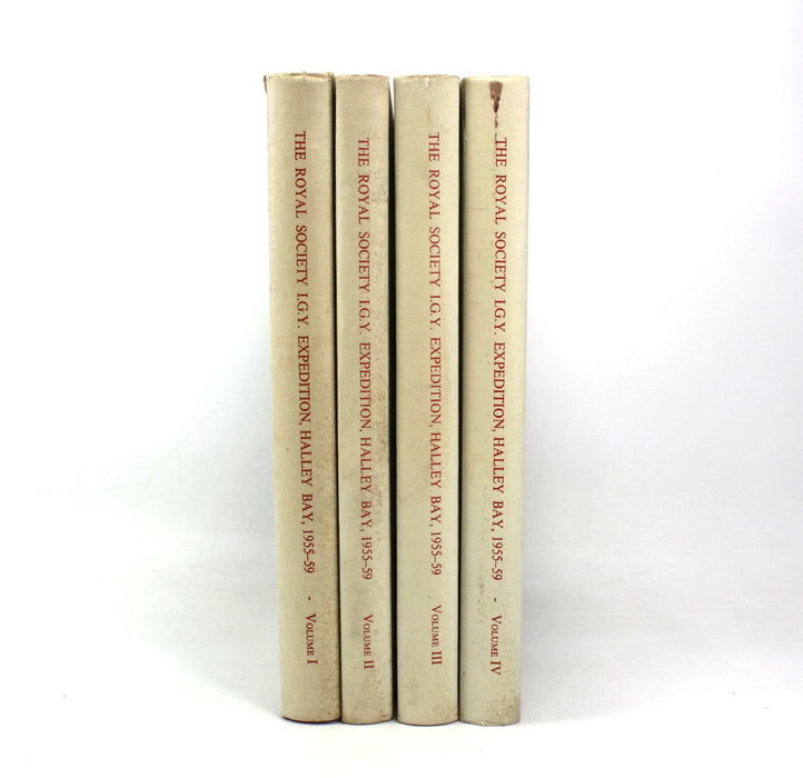 The Royal Society Geophysical Year Antarctic Expedition; Halley Bay, Coats Land, Falkland Island Dependencies, 1955-59, 4 Vols Complete
