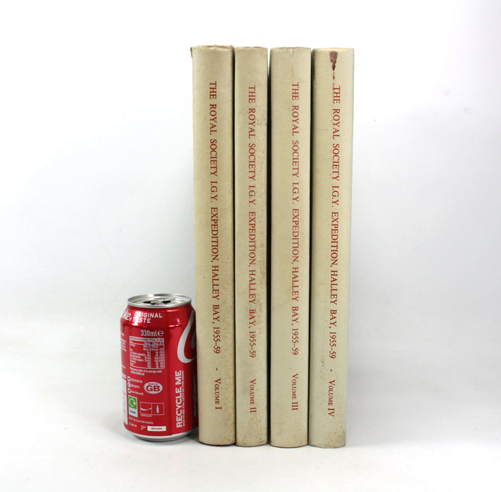 The Royal Society Geophysical Year Antarctic Expedition; Halley Bay, Coats Land, Falkland Island Dependencies, 1955-59, 4 Vols Complete