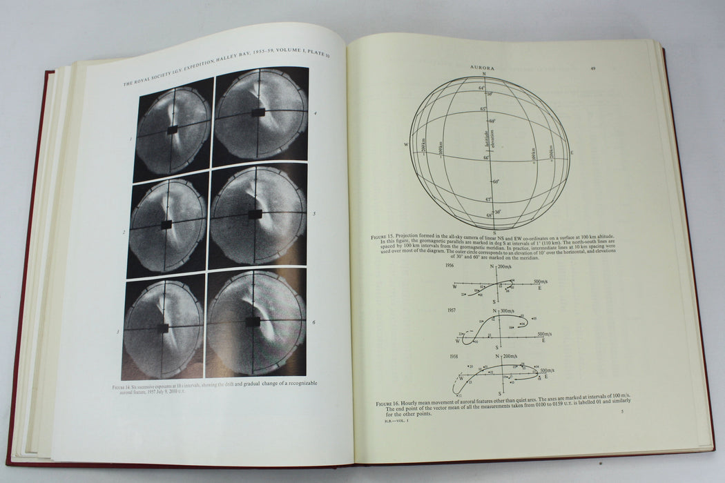 The Royal Society Geophysical Year Antarctic Expedition; Halley Bay, Coats Land, Falkland Island Dependencies, 1955-59, 4 Vols Complete