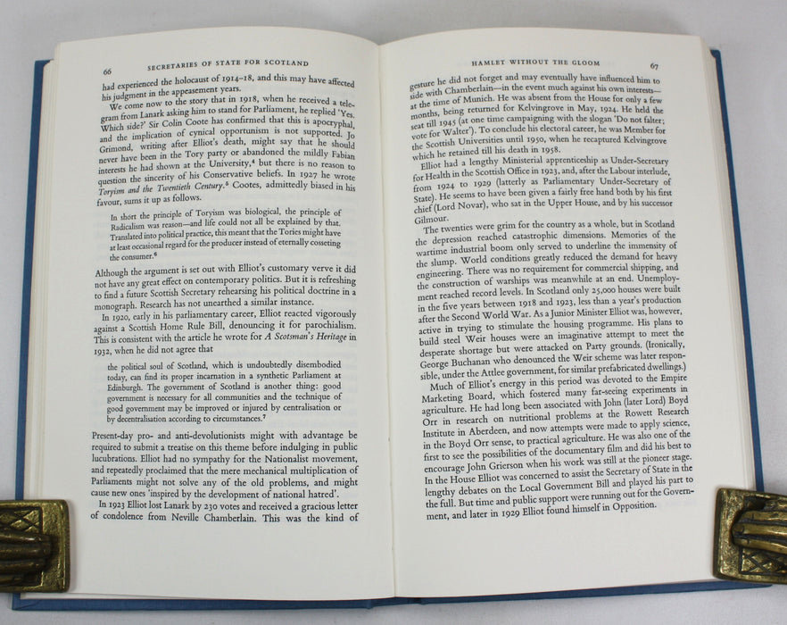 The Secretaries of State for Scotland 1926-76; Fifty Years of the Scottish Office, George Pottinger, 1979