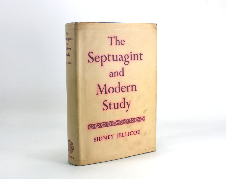 The Septuagint and Modern Study, Sidney Jellicoe, Oxford 1968