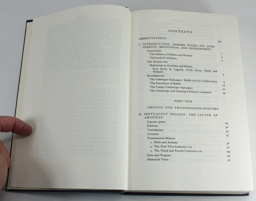The Septuagint and Modern Study, Sidney Jellicoe, Oxford 1968