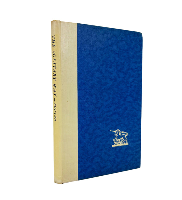 The Solitary Way; Poems, by William Soutar, Andrew Dakers Limited (The Moray Press), 1934