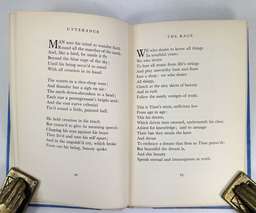 The Solitary Way; Poems, by William Soutar, Andrew Dakers Limited (The Moray Press), 1934