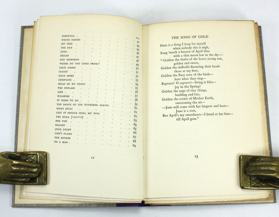 The Songs of Gold and Other Poems, Maimie A. Richardson, Hodder and Stoughton, c. 1930