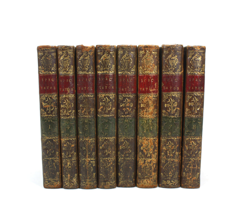The Spectator, In Eight Volumes, 1791, David Niven, Glasgow