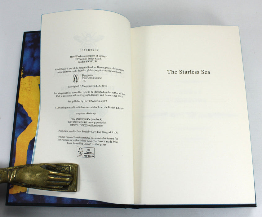 The Starless Sea, Erin Morgenstern, Signed and numbered Goldsboro limited, First edition, 2019