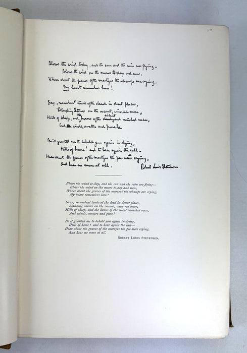 The Stickit Minister and Some Common Men, by S.R. Crockett. Signed Illustrated edition, limited to 350 copies