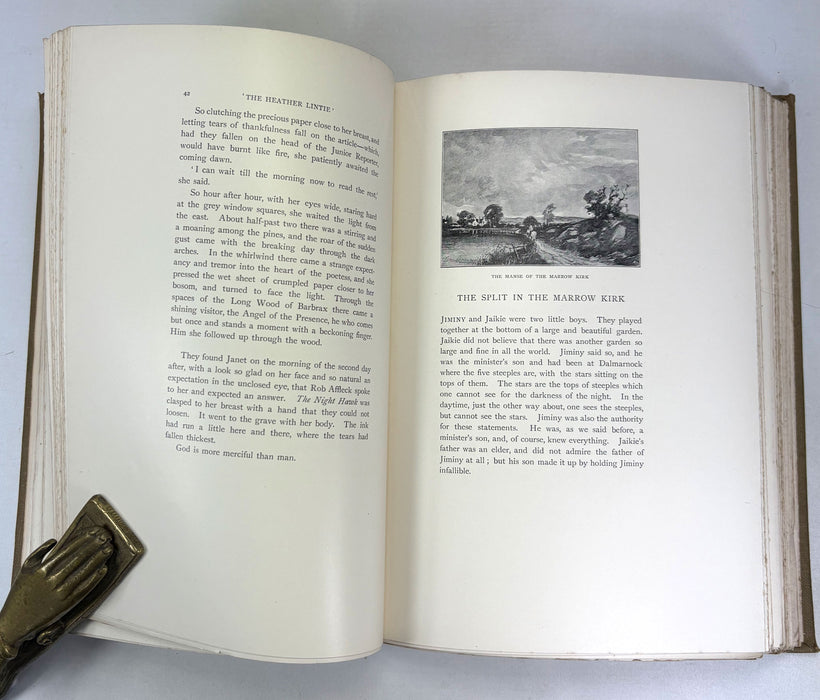 The Stickit Minister and Some Common Men, by S.R. Crockett. Signed Illustrated edition, limited to 350 copies
