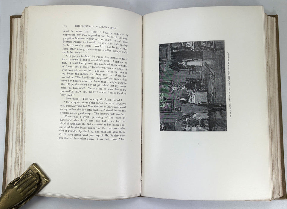 The Stickit Minister and Some Common Men, by S.R. Crockett. Signed Illustrated edition, limited to 350 copies