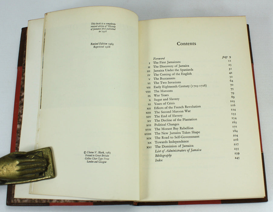 The Story of Jamaica; from Prehistory to the Present, Clinton V. Black, 1968