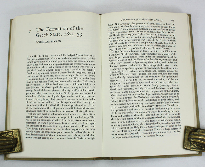 The Struggle for Greek Independence, Richard Clogg, Macmillan, 1973, Review Copy
