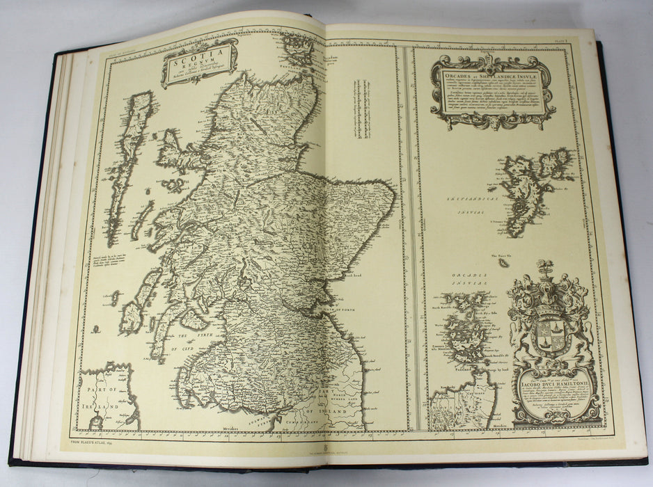 The Survey Atlas of Scotland, J.G. Bartholomew, Edinburgh Geographical Institute, Royal Scottish Geographical Society, 1912