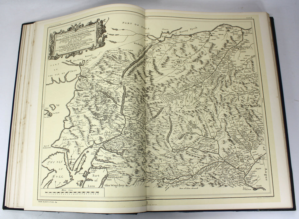 The Survey Atlas of Scotland, J.G. Bartholomew, Edinburgh Geographical Institute, Royal Scottish Geographical Society, 1912