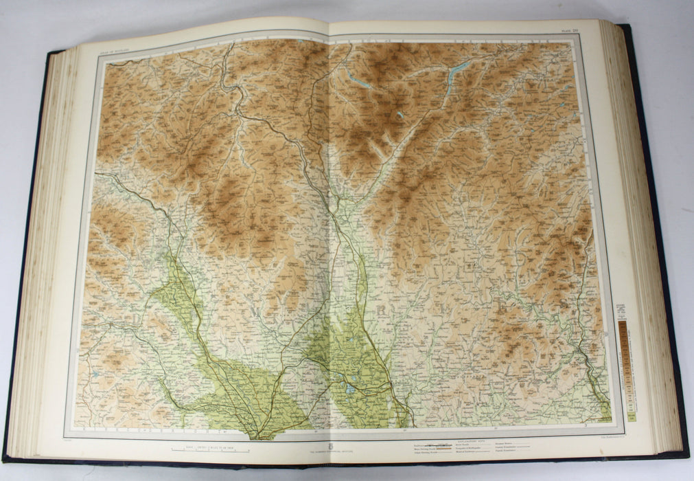 The Survey Atlas of Scotland, J.G. Bartholomew, Edinburgh Geographical Institute, Royal Scottish Geographical Society, 1912