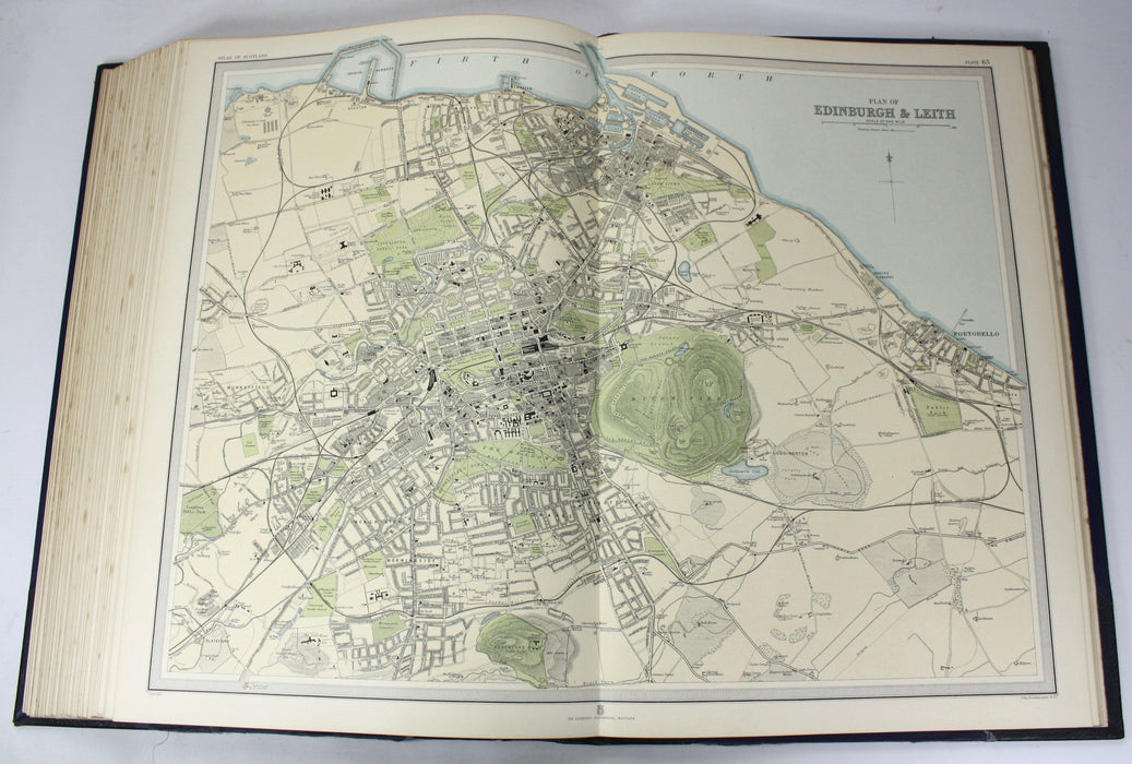 The Survey Atlas of Scotland, J.G. Bartholomew, Edinburgh Geographical Institute, Royal Scottish Geographical Society, 1912