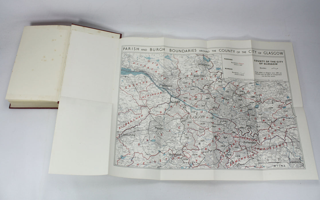 The Third Statistical Account of Scotland; Glasgow, J. Cunnison and J.B.S. Gilfillan, 1958