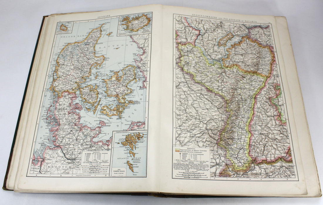 The Times Atlas, 1895. The first edition.