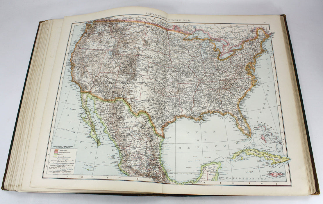 The Times Atlas, 1895. The first edition.