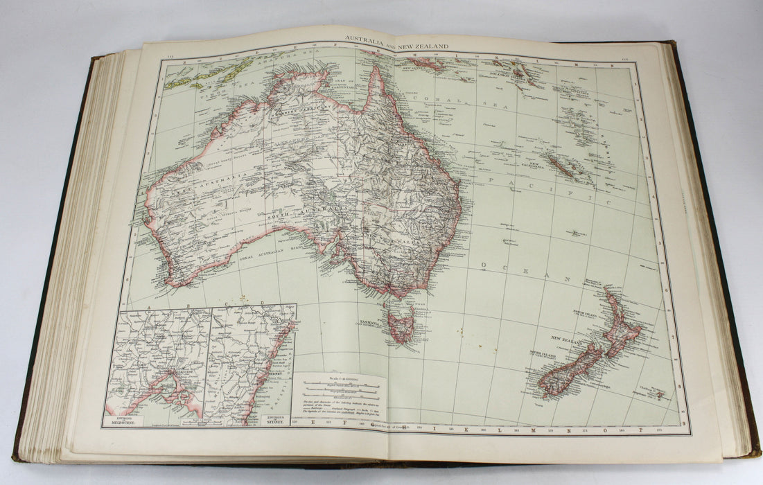 The Times Atlas, 1895. The first edition.